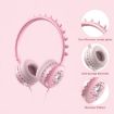 Y19 Cute Bear Stereo Wired Headphones with Microphone - 5