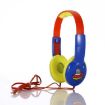 KID101 Cute Wired Learning Headphone for Children - Blue Red - 1