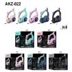 AKZ-022 Pink Cat Ear LED Headset with USB + 3.5mm & Mic - 2