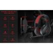 SADES MH601 Gaming Headset, Noise Reduction, 3.5mm, Black Red - 3