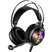 YINDIAO Q4 Wired Gaming Headset w/ Mic, Dual 3.5mm + USB, Black - 2