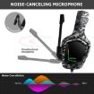 ONIKUMA K20 PS4 Gaming Headset with RGB Light & Mic (Black Gray) - 4