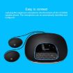 Logitech CC3500e Omnidirectional Mic STMP100 Conference System (Black) - 3