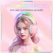 ONIKUMA X33 Pink RGB E-Sports Gaming Headset, 2m Cable - 6