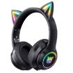 ONIKUMA B90 Wireless Bluetooth Headphone with RGB Lighting - Black - 1