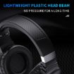 HXSJ F16 RGB Light Stereo Gaming Headset with Mic - Black - 5