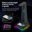 ONIKUMA ST-2 RGB Headset Holder Stand, Black - 5
