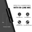 OneOdio Pro-10 Wired Headphone with Mic, Rose Gold Noise Reduction - 4