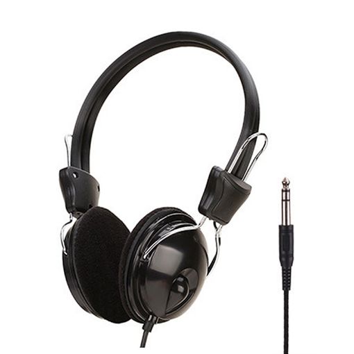 Soyto SY808MV Black Headset, 1.6m Cable, 6.5mm for Office & Class - 1