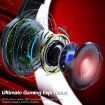 ERXUNG J5 Pink Head-Mounted Luminous Gaming Headset with Mic - 9