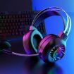 FOREV G97 RGB Wired Gaming Headset with Mic, 7.1 Channel Black - 2