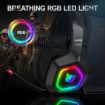 ONIKUMA K10 3.5mm RGB LED Wired Gaming Headset - 3