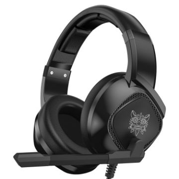 ONIKUMA K19 Black Adjustable Gaming Headphone with Microphone - 1