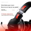 YINDIAO Q2 Wired Gaming Headset with Mic, Dual 3.5mm + USB, White - 4