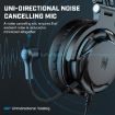 OneOdio PRO GD Wired Headset, 2m Cable for Phones/Tablets (Black) - 2