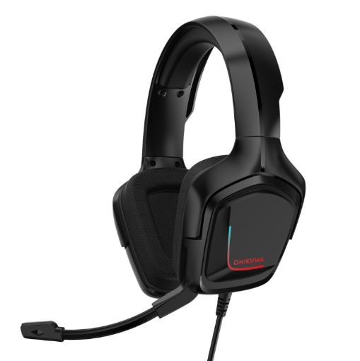 ONIKUMA K20 Stereo Gaming Headset w/ Mic & LED for PS4/Xbox/PC - 1