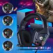 Soulbytes S12 RGB Gaming Headset USB + 3.5mm with Mic (Black) - 6