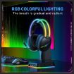 ONIKUMA X33 RGB Gaming Headset, 2m Cable, Black Head-mounted Design - 3