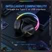 ONIKUMA X33 RGB Gaming Headset, 2m Cable, Black Head-mounted Design - 7
