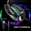 KOTION EACH G9000 Black On-Ear Gaming Headset with Mic, 2.1m Cable - 7