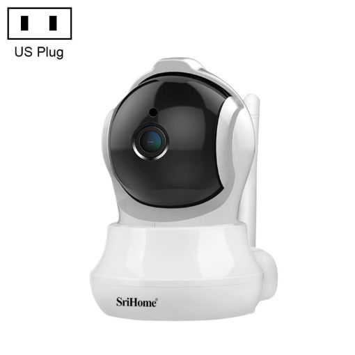 SriHome SH020 1296P HD AI IP Camera, Two Way Talk, Night Vision - 1