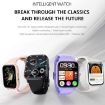 DM60 1.83" IP68 Waterproof Smartwatch, Health Monitoring, Pink - 2