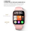 DM60 1.83" IP68 Waterproof Smartwatch, Health Monitoring, Pink - 4