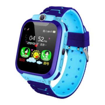 Q12 Smartwatch for Children, LBS, SOS, Setracker, Not Waterproof, Blue - 1