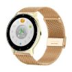 ZL02D Gold 1.28" Steel Band Smart Watch with Heart Rate Monitor - 1