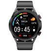 ET310 Black Smart Watch, 1.39" IPS, IP67, Temp & ECG Monitoring - 2