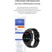 ET310 Black Smart Watch, 1.39" IPS, IP67, Temp & ECG Monitoring - 5