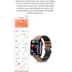 ET210 1.91" IPS Smart Watch, IP67, Temp/ECG Monitoring, Black Band - 4