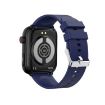ET210 Smart Watch, 1.91" IPS, Temp/ECG, IP67, Dark Blue Silicone Band - 3