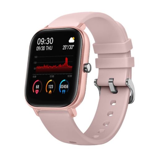 LOKMAT P8 Waterproof Health Smart Watch, 1.4" Pink, Monitor Features - 1