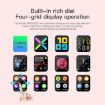 LOKMAT R3L Pink Waterproof Health Smart Watch with Monitors - 4