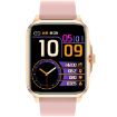 T90 1.91" Pink Smart Watch, IP67 Waterproof, Bluetooth Call Support - 2