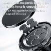 Yesido C160 Magnetic Car Phone Holder, Suction Cup, Telescopic Rod - 3