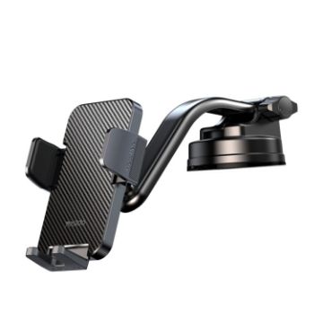 Yesido C172 Bending Arm Car Phone Holder with Suction Cup (Black) - 1