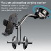Yesido C172 Bending Arm Car Phone Holder with Suction Cup (Black) - 3