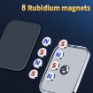 F12 Silver Multifunctional Car Magnetic Phone Holder - 4