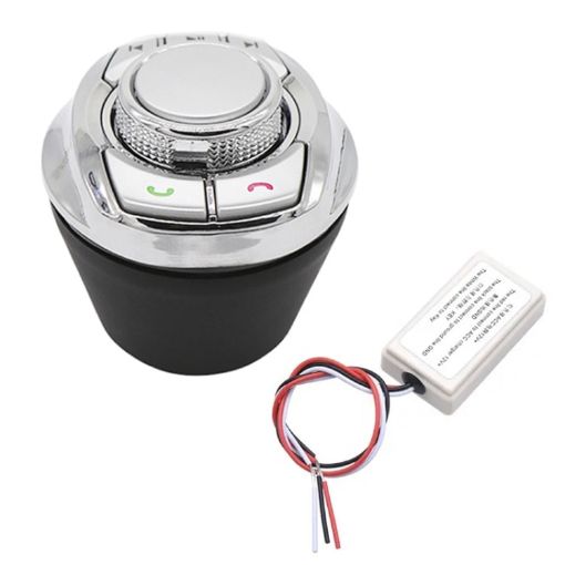 Multifunctional Car Wireless Knob Steering Wheel Button Control - 1
