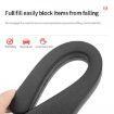 Grey Car Seat Gap Filler - Armrest Box Leak-proof Barrier - 4