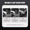 Red Car Seat Gap Filler - Leak-proof Armrest Box Insert - 5