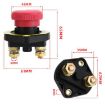 Car 12V/24V Modified Ignition & Battery Disconnect Switch 52-45749 - 5
