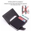 X-51 Pop-up RFID Anti-theft PU Leather Wallet (Carbon Fiber Black) - 5
