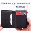 X-51 Pop-up RFID Anti-theft PU Leather Wallet (Carbon Fiber Black) - 6
