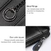 Large-capacity Brown Leather Keys Holder and Wallet 9106 - 5