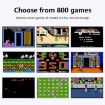 MK800 Macaron Mini Retro Handheld Game Console, 800 Games, Blue - 4