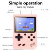 MK800 Macaron Mini Retro Handheld Game Console, 800 Games, Blue - 5