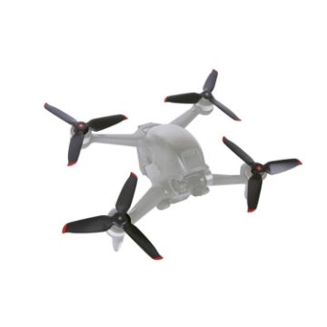 Sunnylife 5328S Quick-Release Propellers for DJI FPV (Red, 2 Pairs) - 1